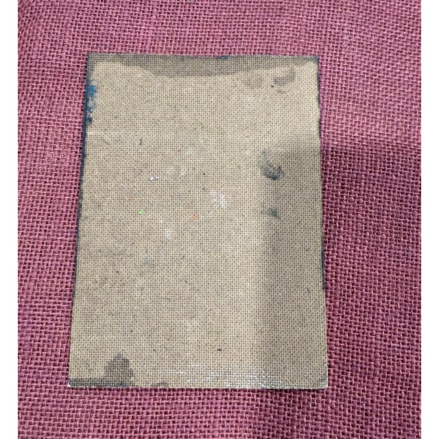 Vintage Oil Painting On Board - Floral/Flower Arrangement Signed Paolo 7x5 Excellent condition Signed by artist From about...