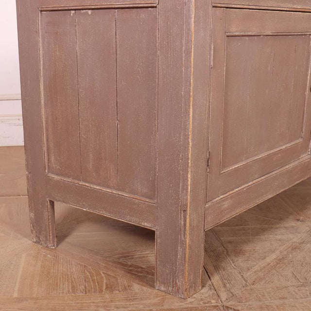 Antique English Painted Sideboard, 1890s For Sale - Image 9 of 13
