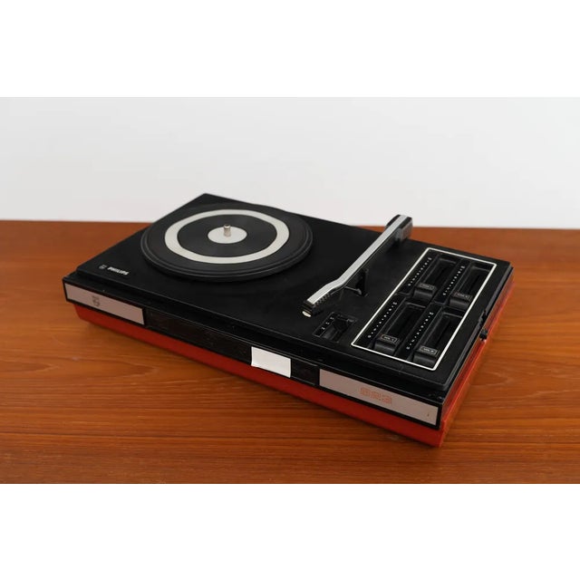 Vintage Record Player from Philips, 1970s For Sale - Image 4 of 9