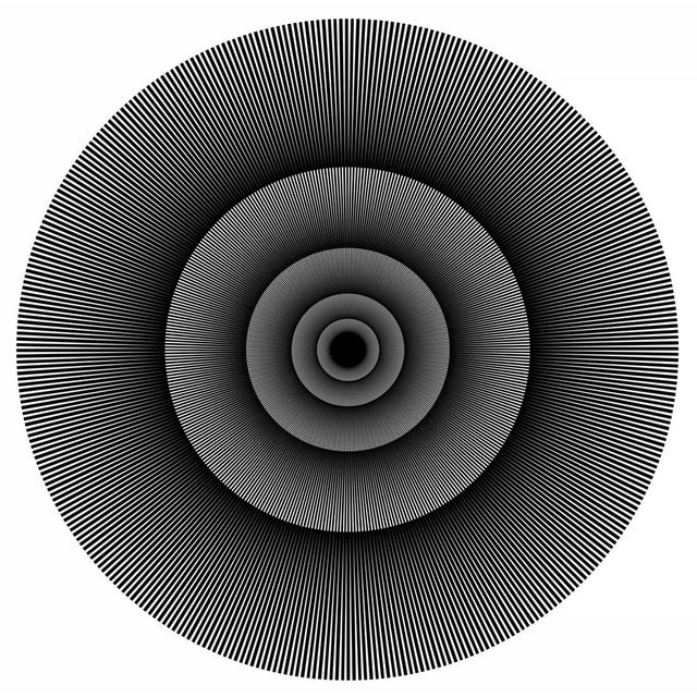 2010s "Black Hole" Contemporary Minimalist Epson Print Mounted to Plexi For Sale - Image 5 of 5