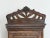 Small Antique Hand Carved Wooden Cabinet For Sale - Image 5 of 10