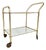 Vintage Brass Drinks Trolley, 1960s For Sale