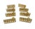 1970s Set of Eight Knife Rests |Lucite, Cane and Brass | in the Style of Dior For Sale - Image 6 of 8