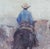 Impressionist Sean Wu Original Oil Painting of Cowboy For Sale - Image 3 of 5