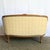 Vintage Hollywood Regency Wooden Settee Sofa For Sale - Image 10 of 12