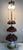 Italian Vintage Italian Made Porcelain Three Tier Fruit Platter Large Lamp For Sale - Image 3 of 12