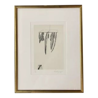 Louise Bourgeois Sheaves 1985 Lithograph #27/90 Lelong Paris Signed & Numbered For Sale
