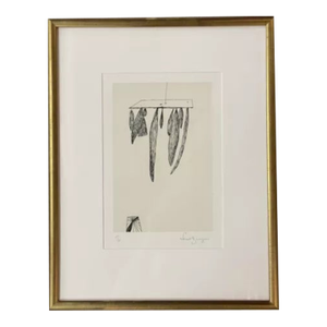 Louise Bourgeois Sheaves 1985 Lithograph #27/90 Lelong Paris Signed & Numbered