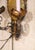 Pair of Mid-Century American Renaissance Revival Iron Two-Light Sconces For Sale - Image 9 of 11