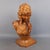 Wonderful vintage carved wooden sculpture, depiction of mother with child, made down to the smallest details, excellent...