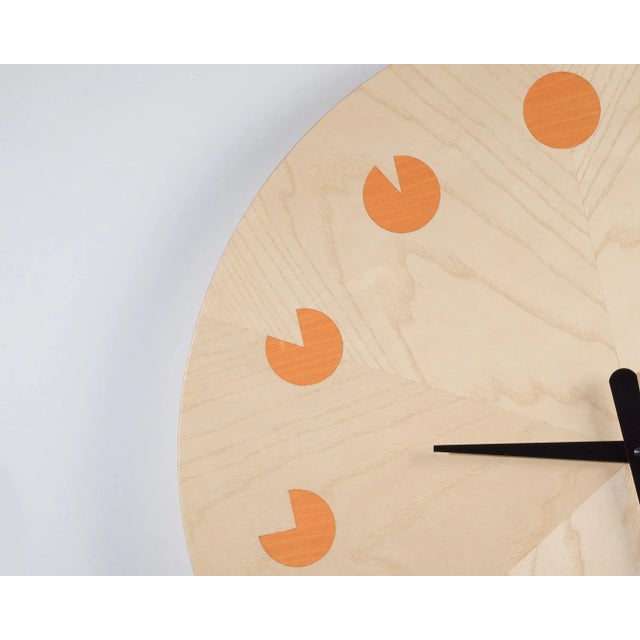 Clock made of beech plywood and ash veneer with quartz machine. Surface finishing is the combination of oil & wax. The...