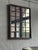 Brown Antique Pine Wall Mirror For Sale - Image 8 of 8