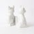 White Porcelain Cat Bookends, 1960s, Set of 2 For Sale - Image 4 of 9