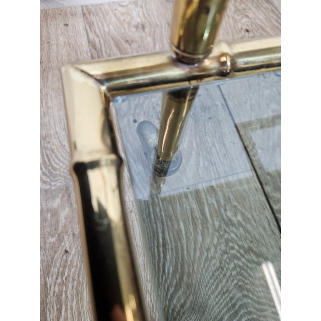 Gold Vintage Bar Cart, France, 1970s For Sale - Image 8 of 15