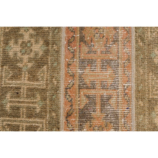 Mid 20th Century Oushak Anatolian Wool Runner For Sale - Image 6 of 10
