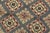 Bokhara Jaldar Rug 4’2” X 6’3” Gray Wool Tribal Hand-Knotted Oriental Carpet For Sale - Image 4 of 12