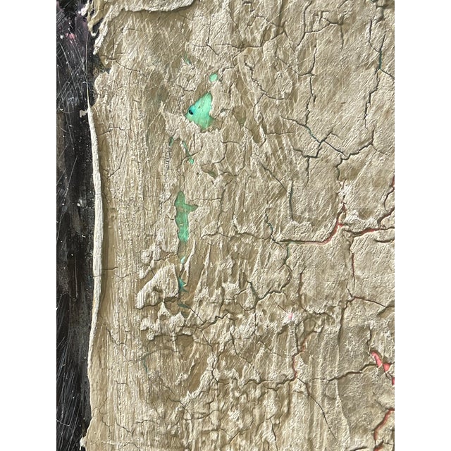 2000 - 2009 Original Mixed Media Abstract Painting " the Space Between" by Sonia Gold For Sale - Image 5 of 16