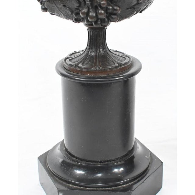 Bronze Grand Tour Urns, 1880, Set of 2 For Sale - Image 5 of 10
