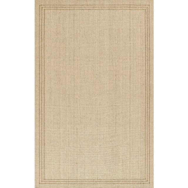 Momeni Oliver Natural Hand Loomed Area Rug 9' X 12' For Sale