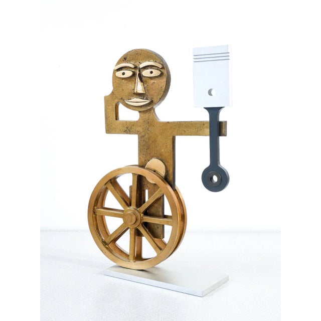 Bronze Sculpture by Mario Molinari, 1970s For Sale - Image 10 of 10
