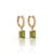 Elevate your daily ensemble with these breathtaking drop huggie hoop earrings featuring a sparkling pavé-set hoop and a...