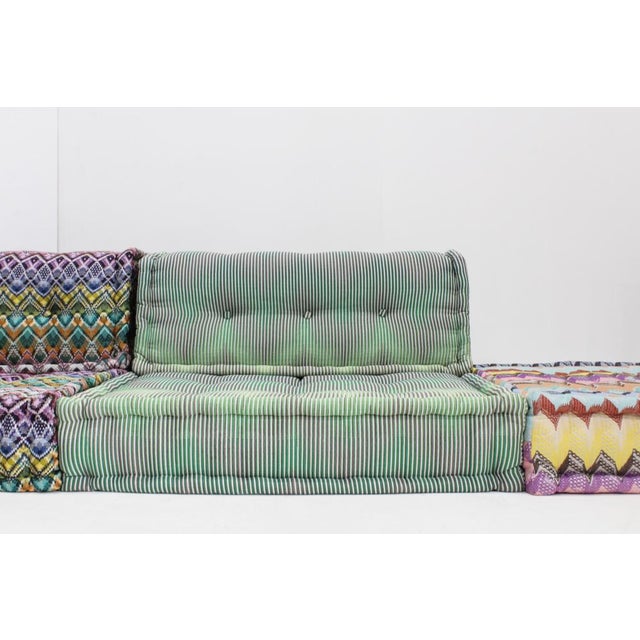 Mah Jong Modular Sofa with Upholstery from Missoni by Hans Hopfer for Roche Bobois, 2010s, Set of 7 For Sale - Image 10 of 14