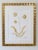 Original botanicals using graphite and gouache by artist Katie Binkley. Custom framed in gold checkered frame. 15.5" W x...