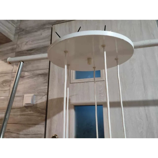 Metal Space Age Sputnik Lamp from Napako, 1970s For Sale - Image 7 of 9