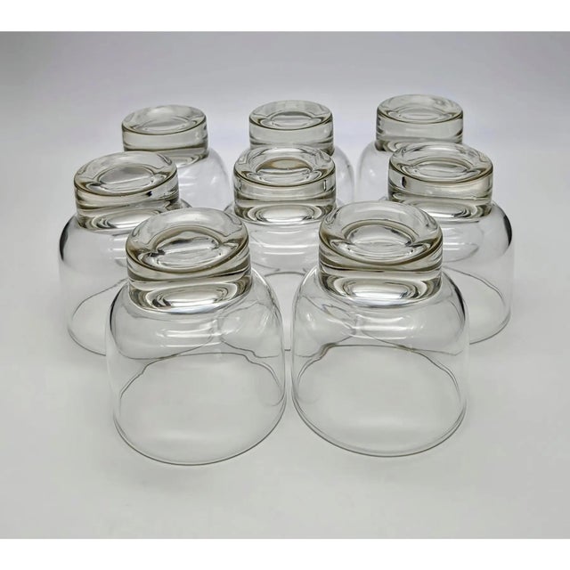 1960s 1960s Federal Glass "Stockholm" Tumblers by Eva Zeisel, Set of 8 For Sale - Image 5 of 11
