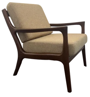 Vintage Danish Teak Lounge Chair, 1960s