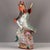 Chinese Monumental Chinese Famille Rose Porcelain Figure of Guan Gong - 32" Tall For Sale - Image 3 of 9