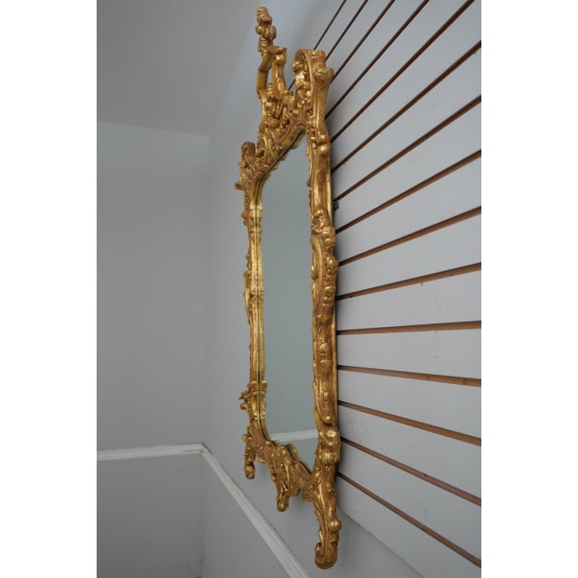 Age: Approx. 20 Years Old Details: Model 6616 9D Gold Finish Rococo Chippendale Style High Quality Construction 18 C....