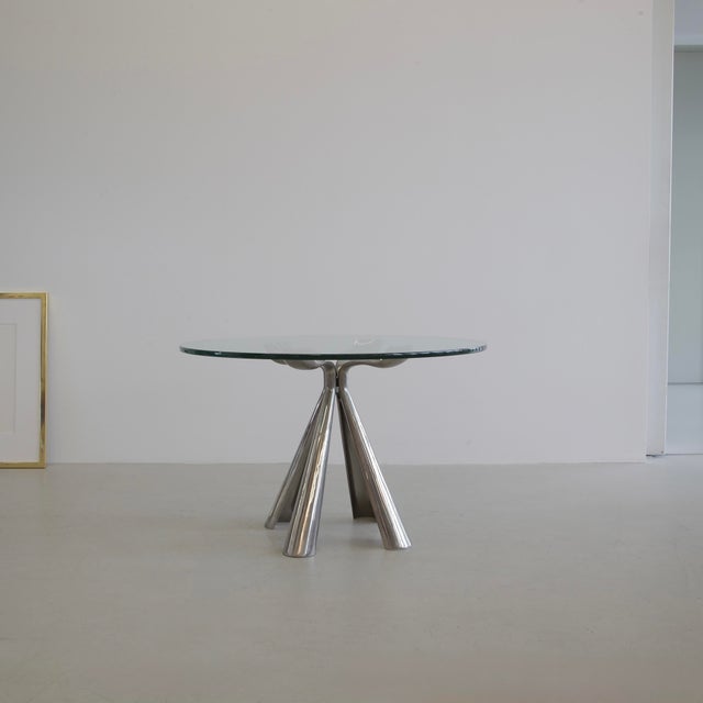 Round Dining Table by Vittorio Introini for Saporiti, 1972 For Sale - Image 3 of 8