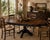Late 20th Century 20th Century Colonial Revival Pedestal Dining Table | Old Town Chapel™ Aged Hickory | Extending 42” Round to 54” Oval For Sale - Image 5 of 8