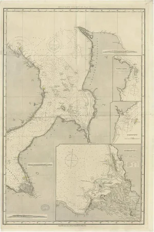Antique Map of the British Islands to the White Sea by J. Imray