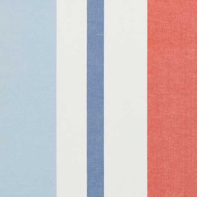 This asymmetrical, full-width woven stripe just begs for a variety of chic applications! Cut it apart and use different...