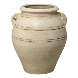 Jamie Young Gathering Ceramic Vessel, Cream For Sale