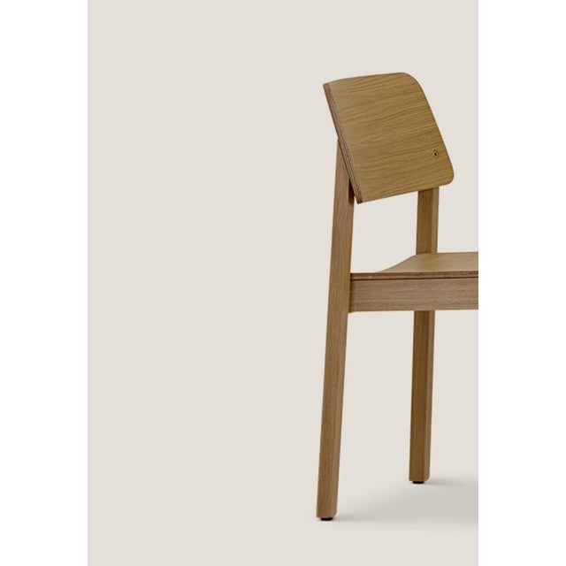 Mid Chair with Veneer by Friis and Moltke for On Collection For Sale - Image 6 of 11