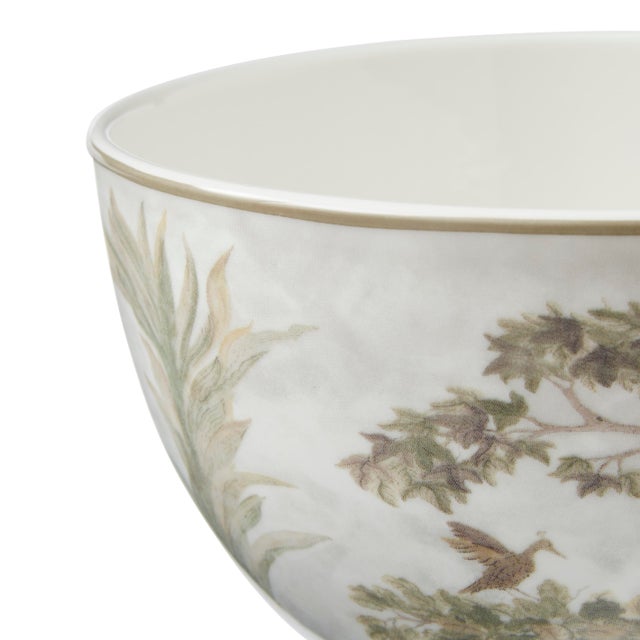 Spode Kit Kemp Tall Trees Rice Bowl 6", Set of 4 For Sale In New York - Image 6 of 6