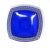 Blue 1960s Walther Cobalt Glass Bowl With Gold Decoration For Sale - Image 8 of 9