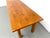 Large Brutalist Dining Table in Oak, 1970s For Sale - Image 8 of 18