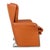 Unus Leather Chrome Armchair in Brown Cognac wirh Manual Function from FSM For Sale - Image 14 of 18