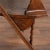 Rustic Antique Hand-Carved Tri Leg Chair For Sale - Image 10 of 13
