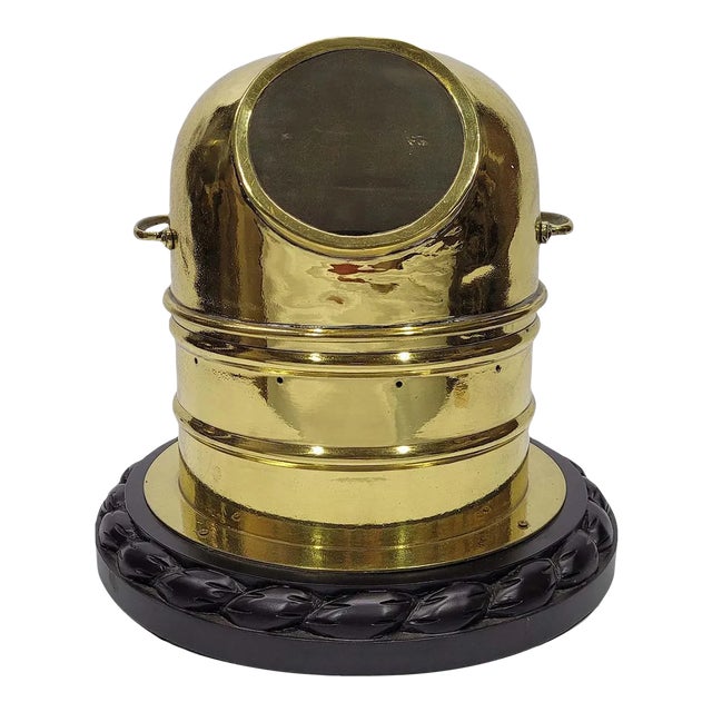 Brass Yacht Binnacle Compass For Sale