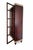 Contemporary Designer Curio Cabinet From Chicago Merchandise Mart – Glass & Wood Display With Lighting For Sale - Image 3 of 4