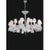 Collection Regina Wall Lamp in Metal and Crystal by Jago For Sale - Image 6 of 12