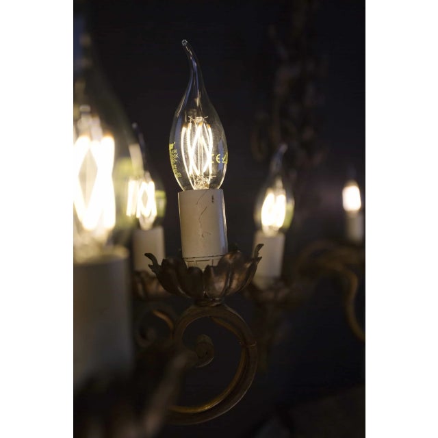 2000 - 2009 Wall Lamps with Floral Decoration, Set of 2 For Sale - Image 5 of 6