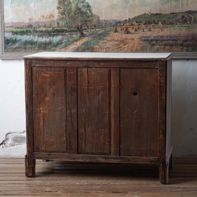 Georgian Oak Chest With Brushing Slide, c.1740 For Sale - Image 18 of 18