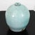 Mid Century Modern Round Vase Pot Teal Glaze Studio Ceramic Blue Weed Vintage For Sale - Image 9 of 12