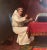 19th Century German Genre Oil Painting of Musical Monks by J. Bernstein For Sale In Dallas - Image 6 of 13